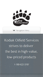 Mobile Screenshot of kodiakoilfieldservices.com